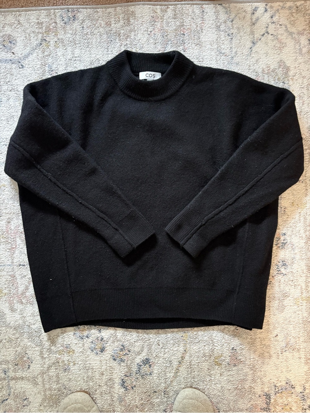 COS boiled wool sweater S